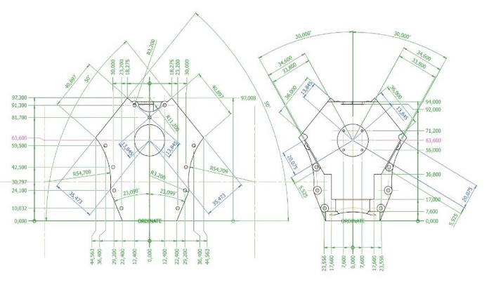 Seating Layout Engine Gear Rode Cad Delage GP engine 2